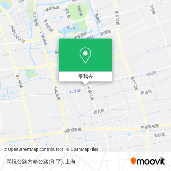 周祝公路六奉公路(和平)地图