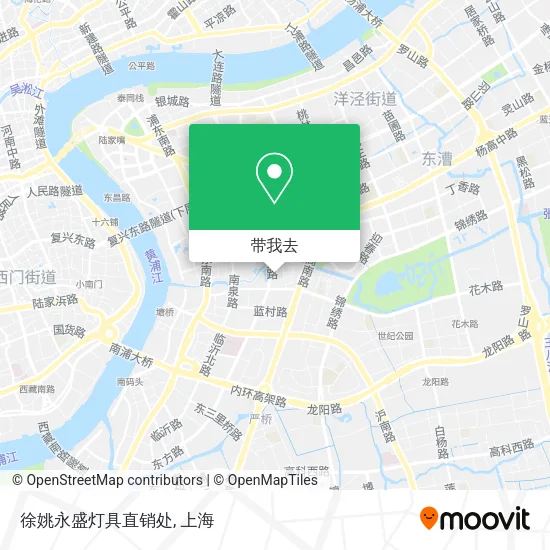 徐姚永盛灯具直销处地图