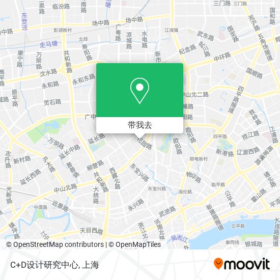 C+D设计研究中心地图