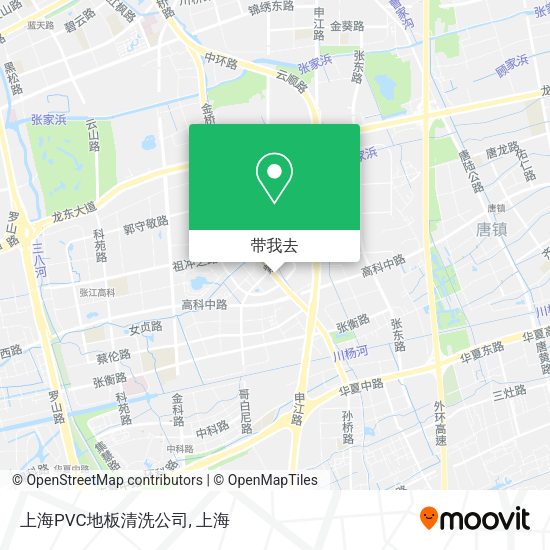 上海PVC地板清洗公司地图