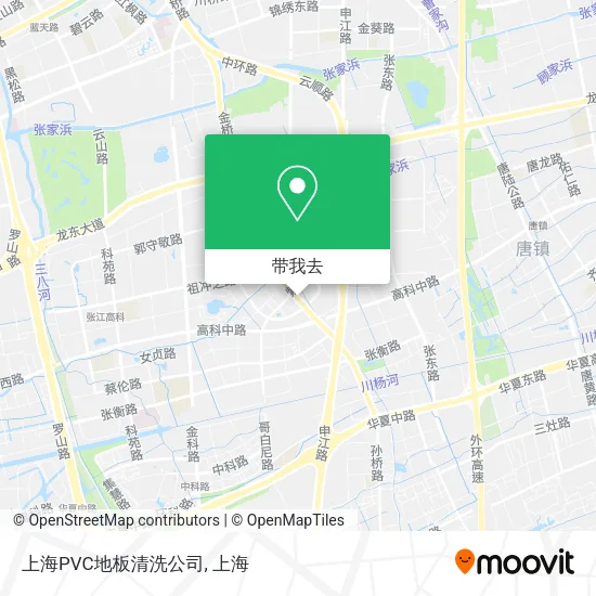 上海PVC地板清洗公司地图
