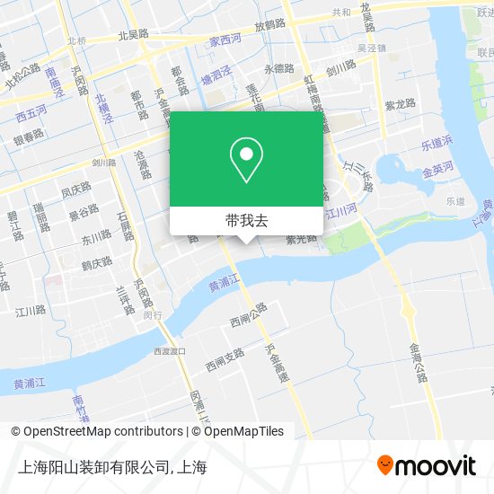 上海阳山装卸有限公司地图