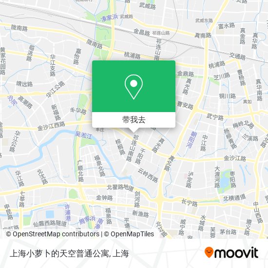 上海小萝卜的天空普通公寓地图