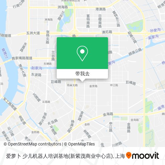 爱萝卜 少儿机器人培训基地(新紫茂商业中心店)地图
