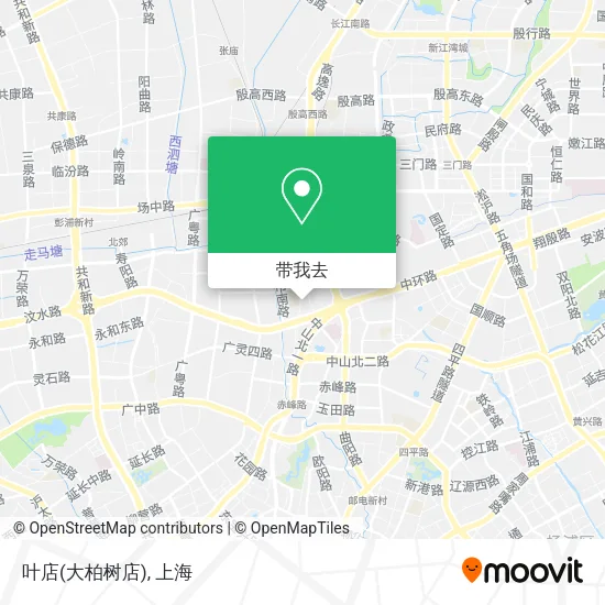 叶店(大柏树店)地图