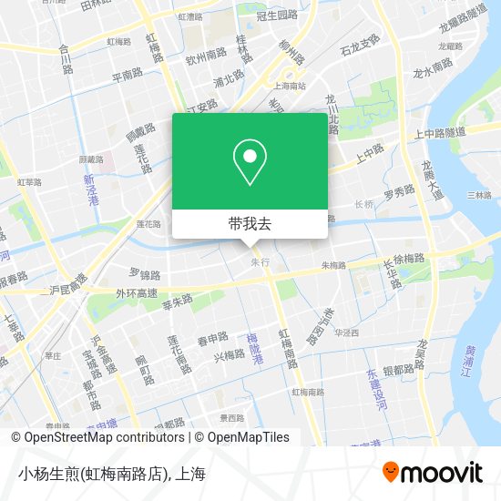 小杨生煎(虹梅南路店)地图
