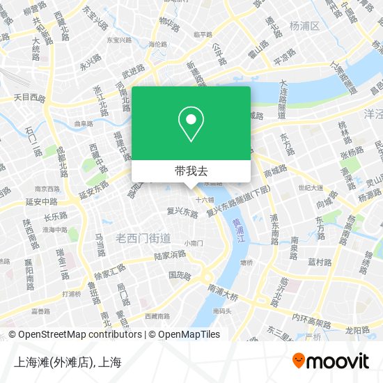 上海滩(外滩店)地图