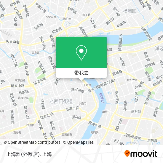 上海滩(外滩店)地图