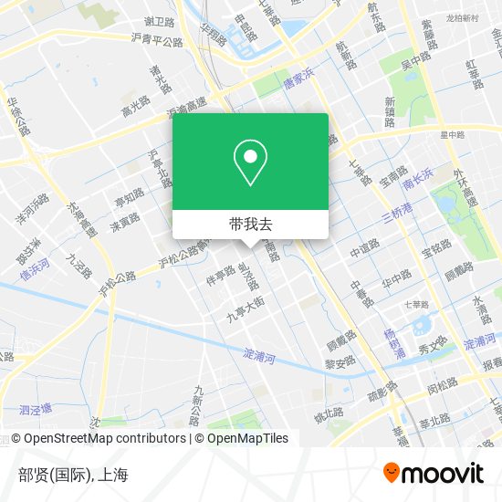 部贤(国际)地图