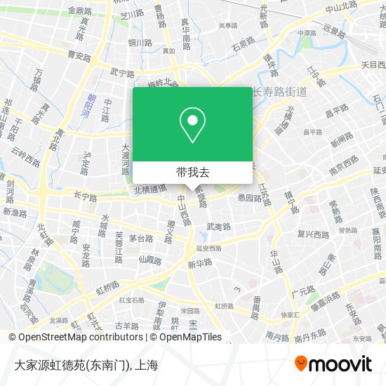 大家源虹德苑(东南门)地图