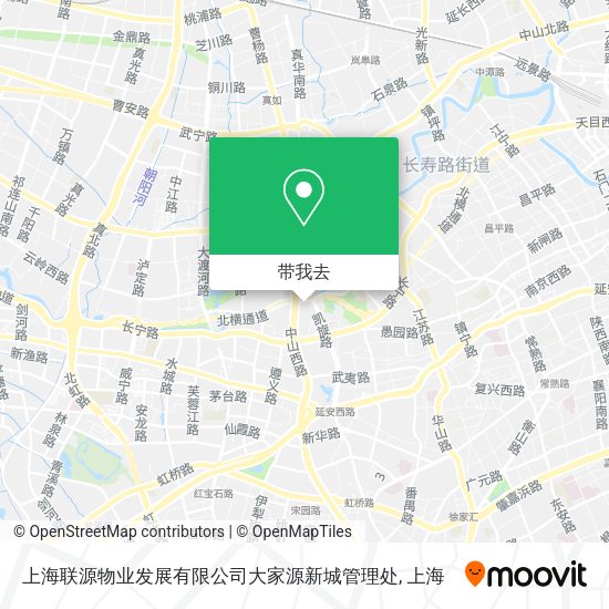 上海联源物业发展有限公司大家源新城管理处地图