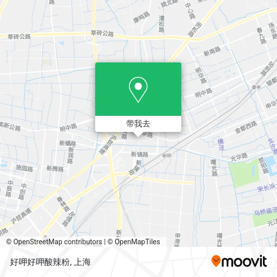 好呷好呷酸辣粉地图