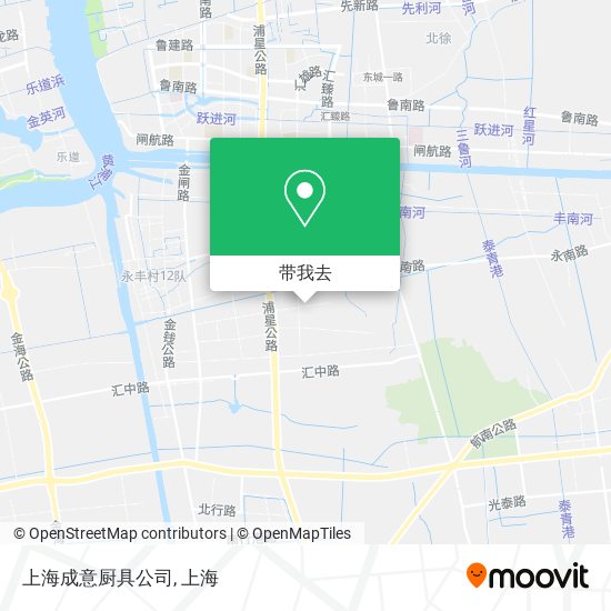 上海成意厨具公司地图