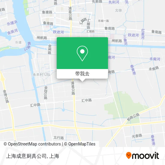 上海成意厨具公司地图
