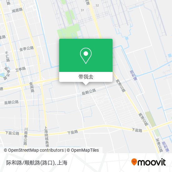 际和路/顺航路(路口)地图