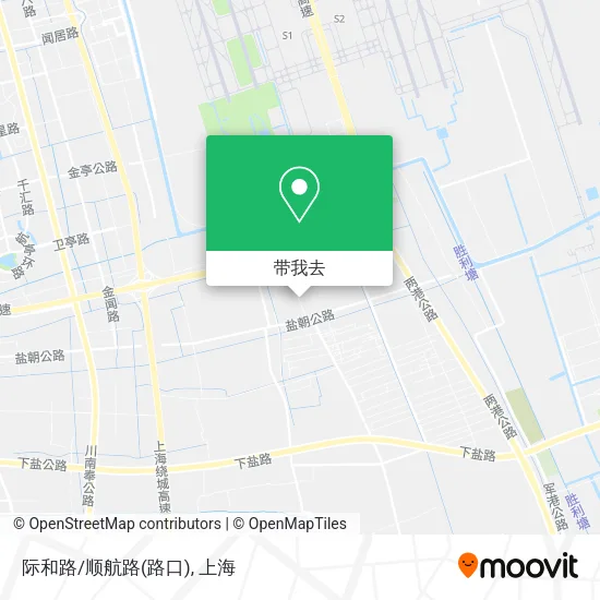 际和路/顺航路(路口)地图