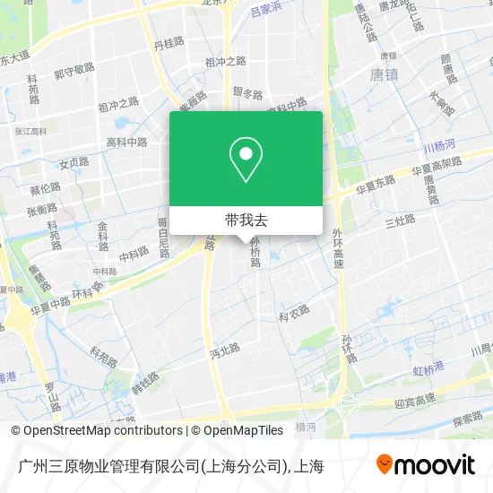 广州三原物业管理有限公司(上海分公司)地图
