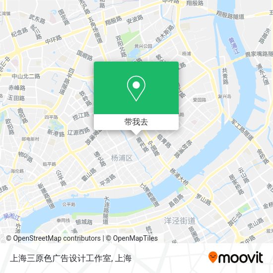 上海三原色广告设计工作室地图
