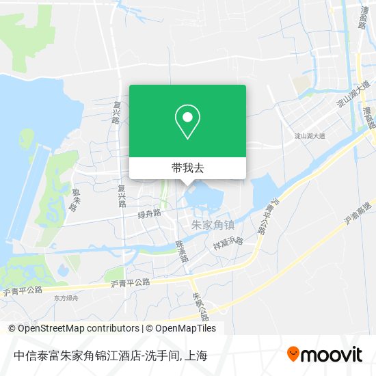中信泰富朱家角锦江酒店-洗手间地图