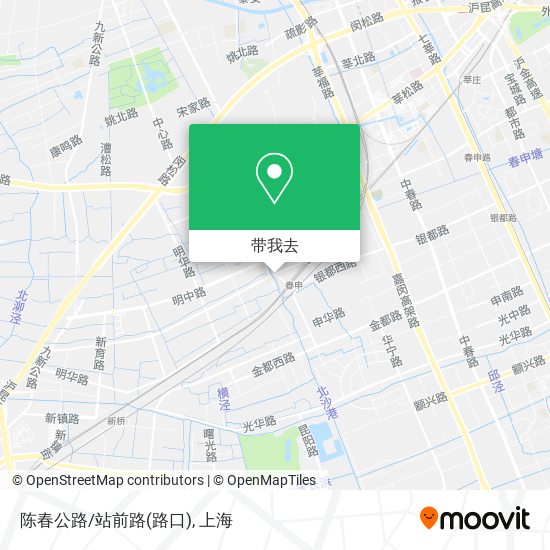 陈春公路/站前路(路口)地图