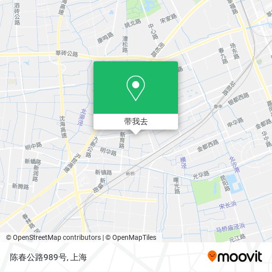陈春公路989号地图
