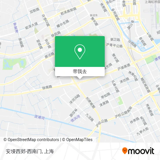 安墁西郊-西南门地图