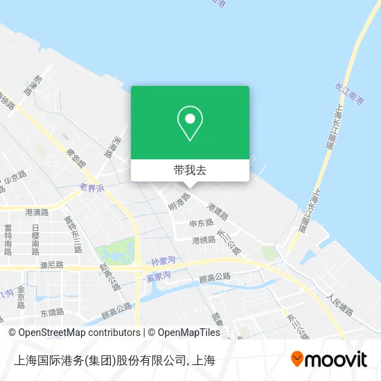 上海国际港务(集团)股份有限公司地图