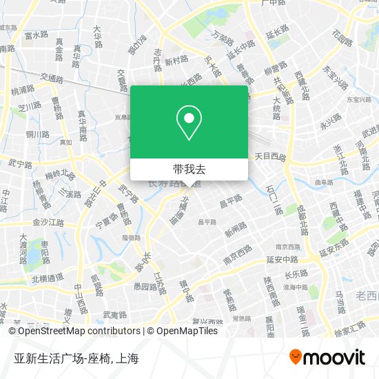 亚新生活广场-座椅地图