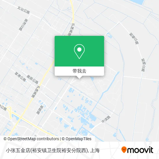 小张五金店(裕安镇卫生院裕安分院西)地图