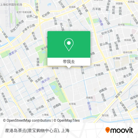 星港岛茶点(星宝购物中心店)地图