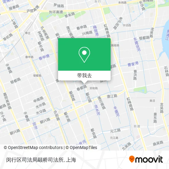 闵行区司法局颛桥司法所地图