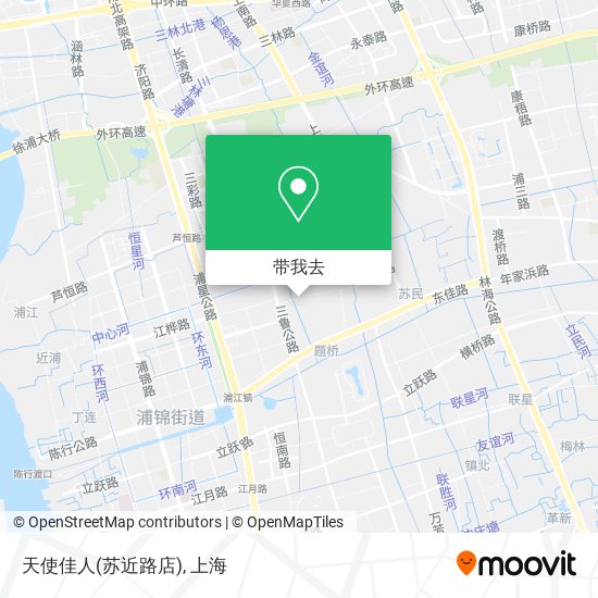 天使佳人(苏近路店)地图