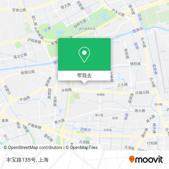 丰宝路135号地图
