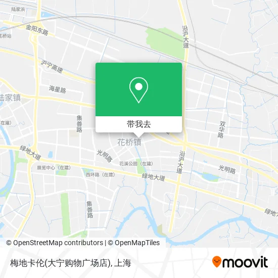 梅地卡伦(大宁购物广场店)地图