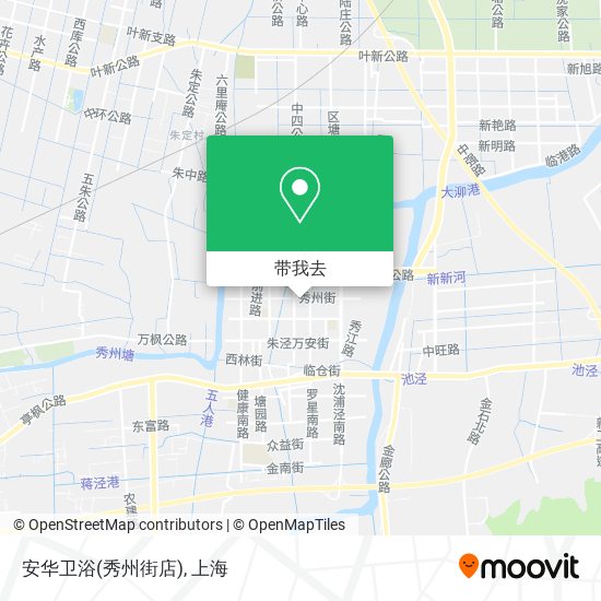 安华卫浴(秀州街店)地图