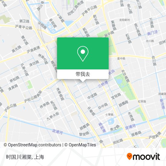 时国川湘菜地图