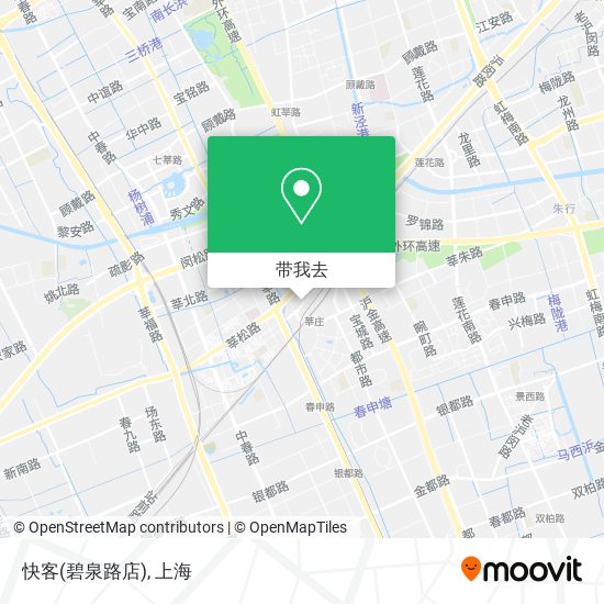 快客(碧泉路店)地图