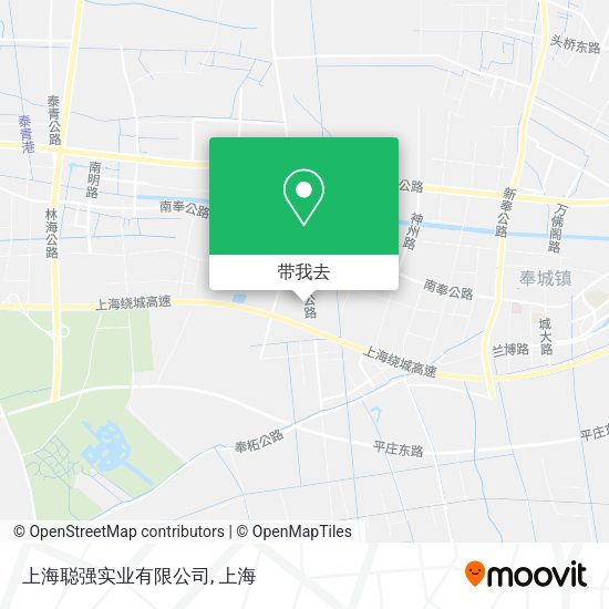 上海聪强实业有限公司地图