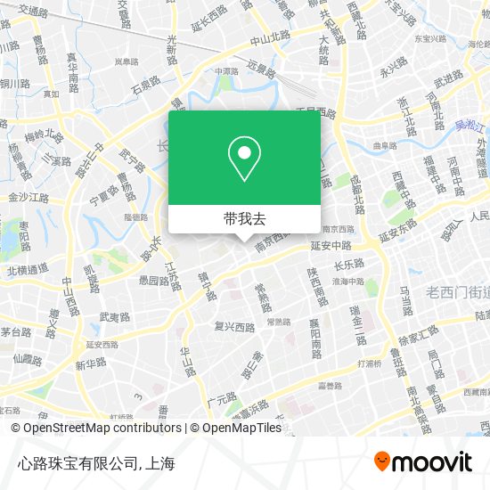 心路珠宝有限公司地图