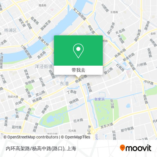 内环高架路/杨高中路(路口)地图