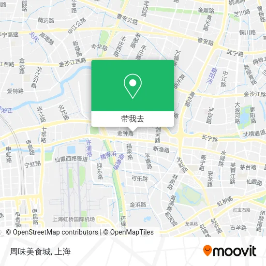 周味美食城地图