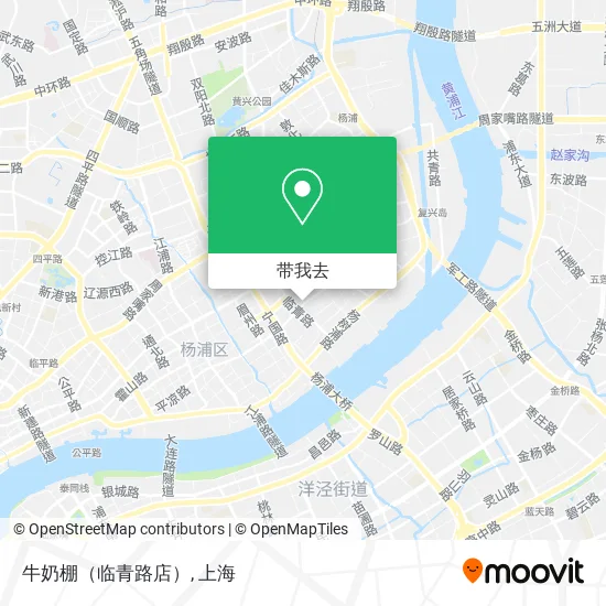牛奶棚（临青路店）地图