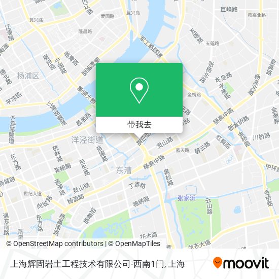 上海辉固岩土工程技术有限公司-西南1门地图