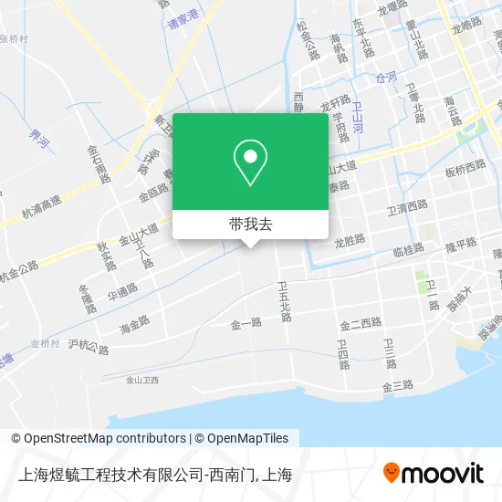 上海煜毓工程技术有限公司-西南门地图