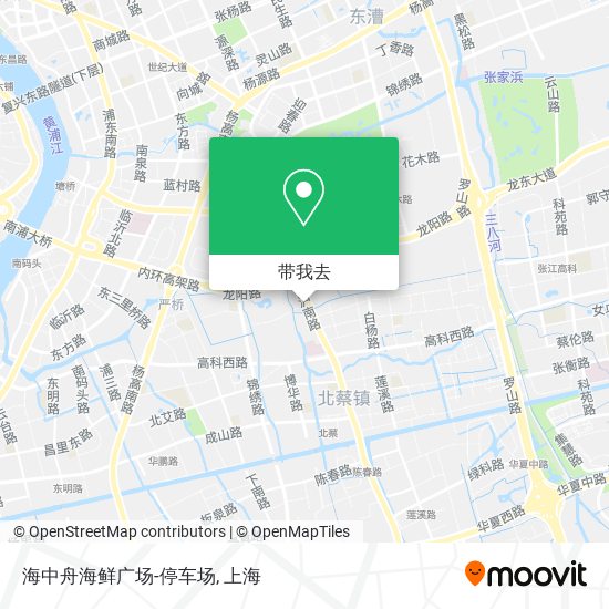 海中舟海鲜广场-停车场地图