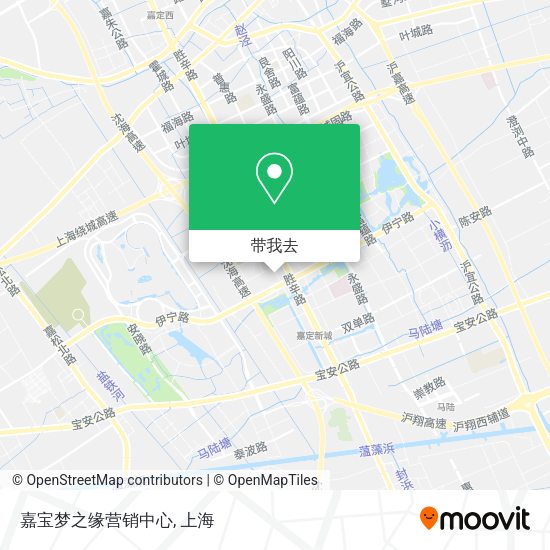 嘉宝梦之缘营销中心地图