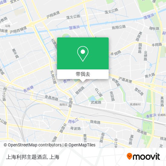 上海利邦主题酒店地图