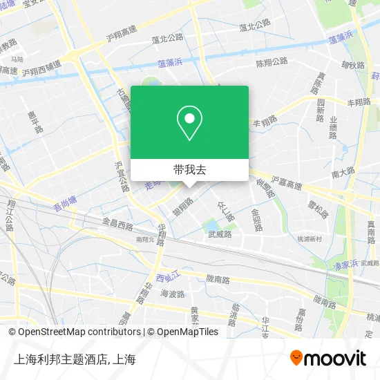 上海利邦主题酒店地图