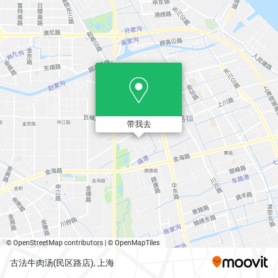 古法牛肉汤(民区路店)地图