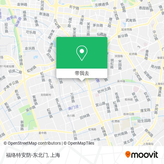 福络特安防-东北门地图